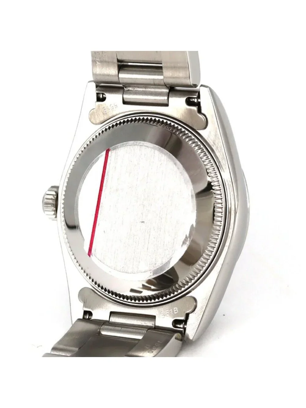 Rolex Oyster Perpetual SS Manual Winding Number Watch